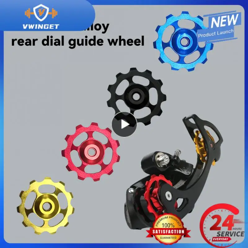 Mountain Road Bike Cuscinetto Posteriore Deragliatore 10T 11T 13T Puleggia In Acciaio Rullo Folle Cuscinetto Jockey Wheel Parts