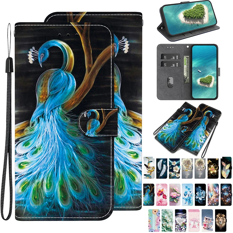 Leather Flip Wallet Case | Stylish Protective Cover