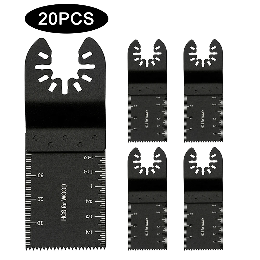 20pcs Multi Tool Blades Renovator Saw Blade Oscillating Cutting Dics