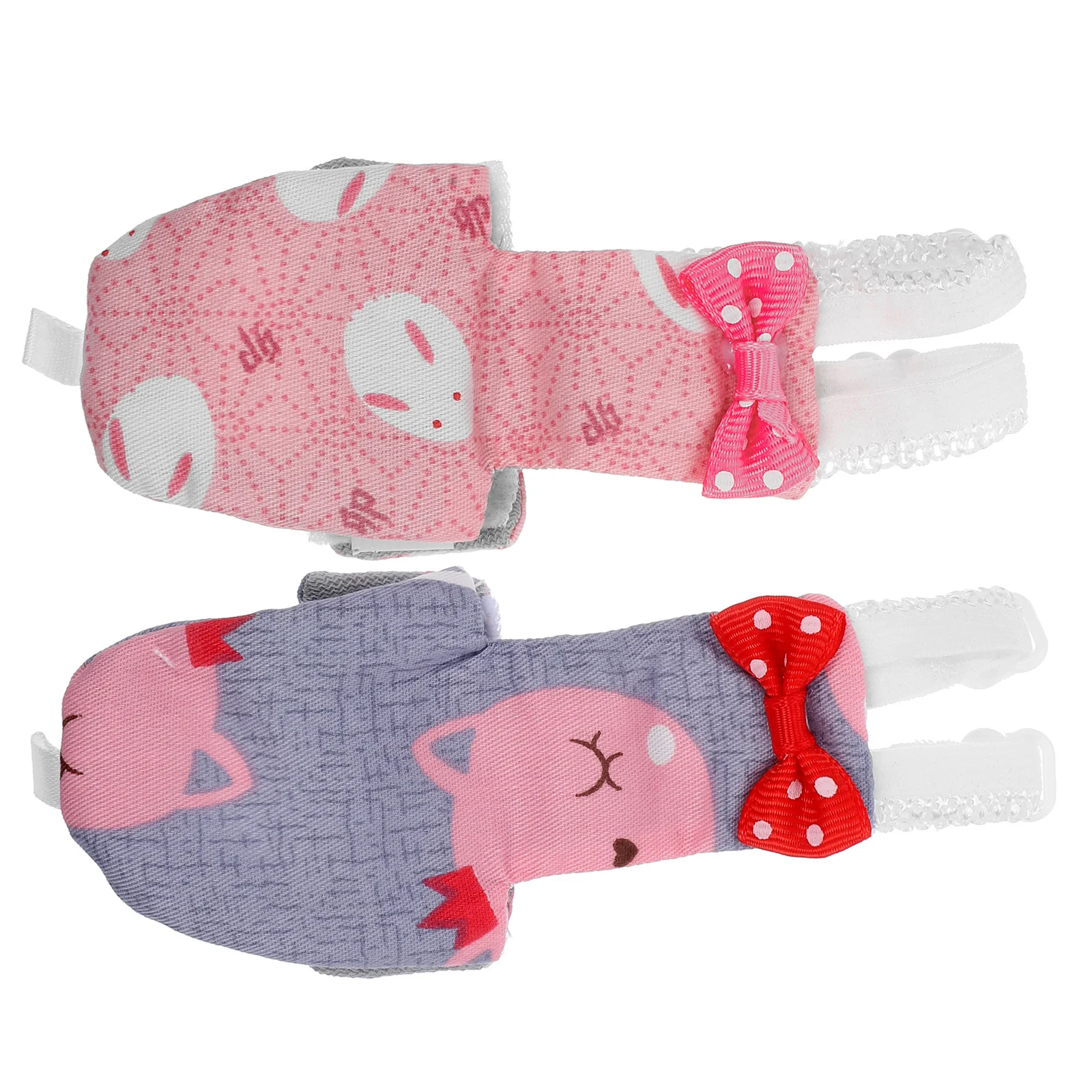 

2Pcs Bird Diaper Parrot Flight Suit Washable Parrot Cockatiel Parakeet Clothes Size ( Random Style )