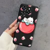 For Oukitel C50 C51 Case Happiness Cartoon Ice Cream Soft Silicone TPU Phone Case For Oukitel C 50 c51 Floral Back Cover Fundas 6
