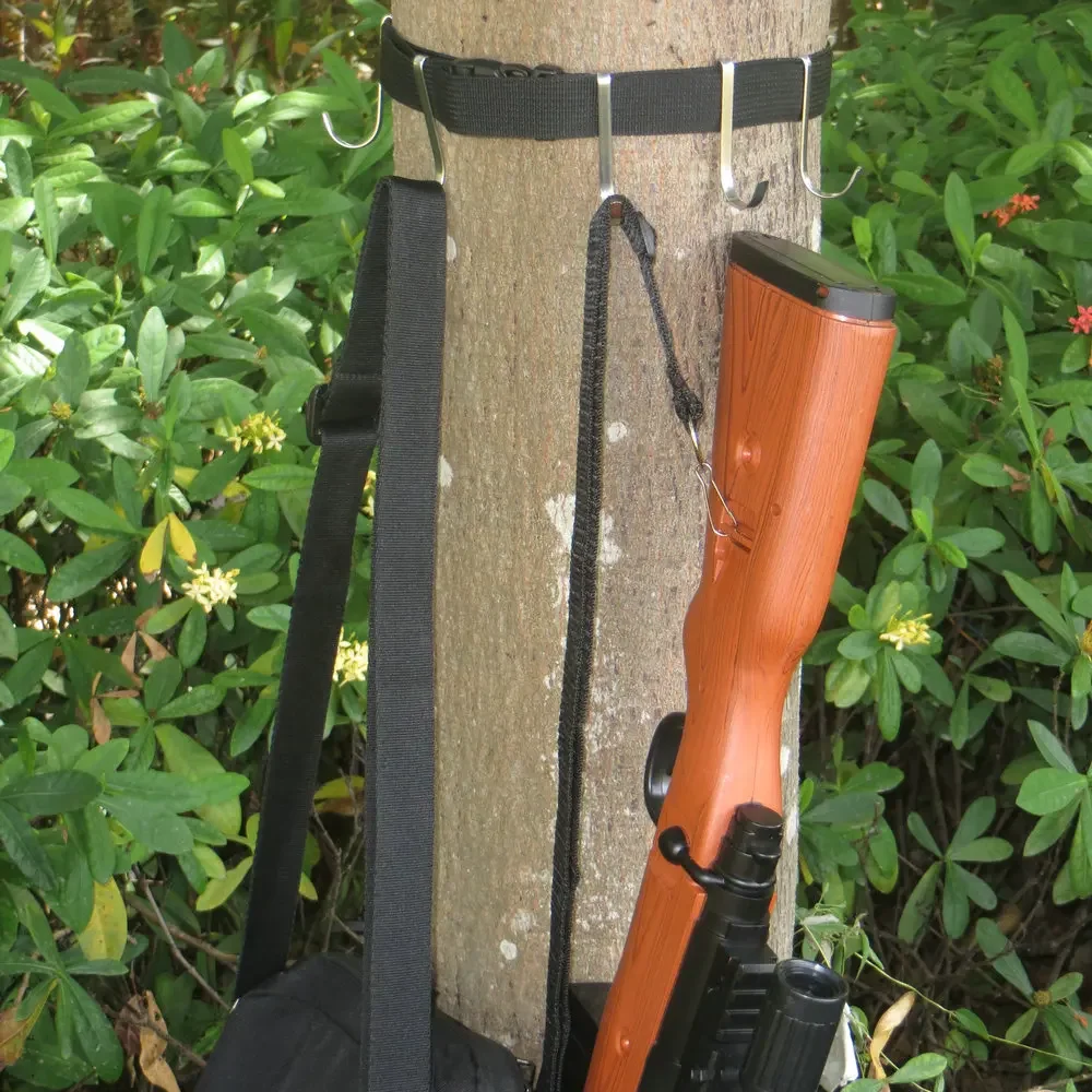 Multi-Hook Equipment Hanger Set Fits Bow,bag,rifle,quiver, Outerwear and Other Gear