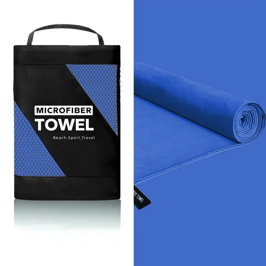 Grande serviette de plage microfibre anti-sable séchage rapide_voghion.com