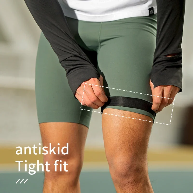 AONIJIE Summer Sports Shorts Male Compression Shorts Tight Elastic Pants Training Running Cycling Gym Clothing Man FM5120