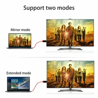 4K 1080P USB 3.1 Type C to HDMI-compatible Adapter Cable USB-C Cable Cable for Macbook Pro ChromeBook Pixel HDTV TV cable 2