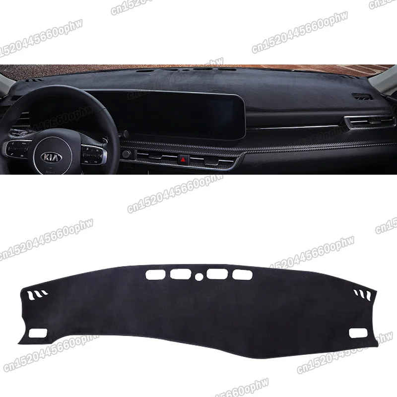 Tapis de tableau de bord de voiture antidérapant, tapis de protection