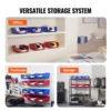 17172-4a3298.jpg SucceBuy 6/12/24pcs Garage Storage Bin Hanging Stackable Wall Mounted Organizer Bin Stacking Containers for Closet KitchenOffice