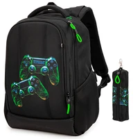 Brand School Bag for Boys Multifunctional Cartoon Pattern Kids Satchels Orthopedic Backpack Children Student Mochila 1