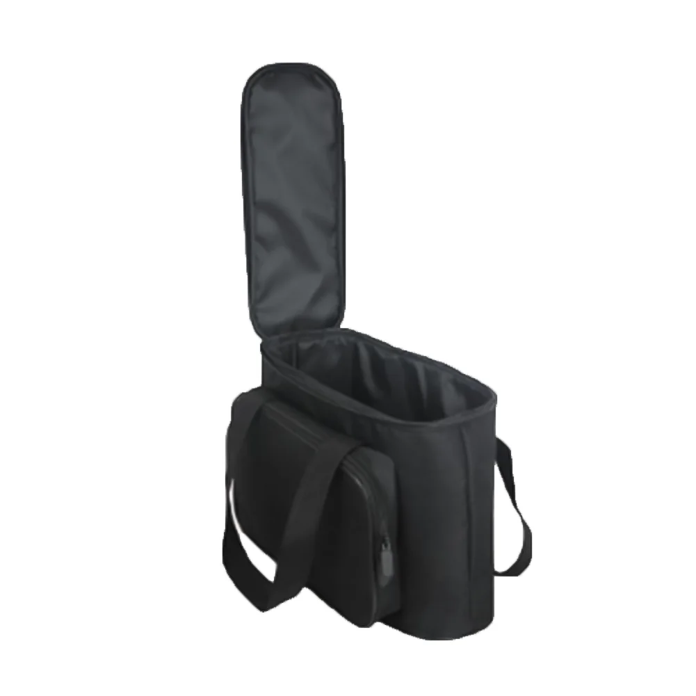 Tragbare Reisetasche für Kaffeemaschine, Oxford-Stoffmaterial, tragbare Aufbewahrung, seitliche Fächer, Kaffeemaschine, Schwarz – Detail 6
