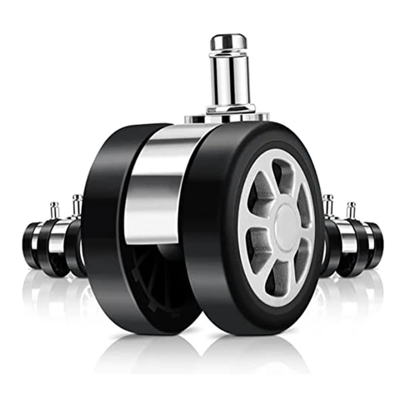 

Office Chair Caster Wheels Replacement Accessories Caster Desk Chair Wheels, Rolling Wheels , Chair Casters For Hardwood Floors