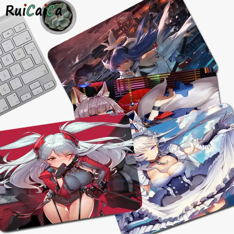 

Azur Lane Mousepad Small Cartoon Anime Gaming Mouse Pad Keyboard Mouse Mats Smooth Company for PC Gamer Mousemat