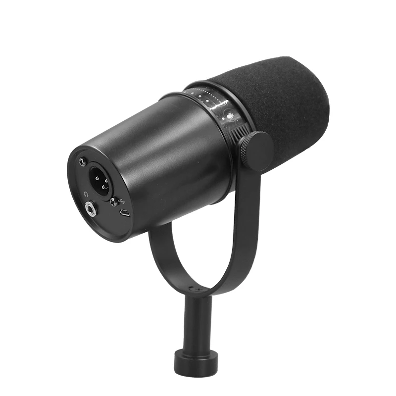 

USB Podcast All Metal USB/XLR Dynamic Microphone MIC MV7 Microphone for Podcasting Recording Live Streaming Gaming