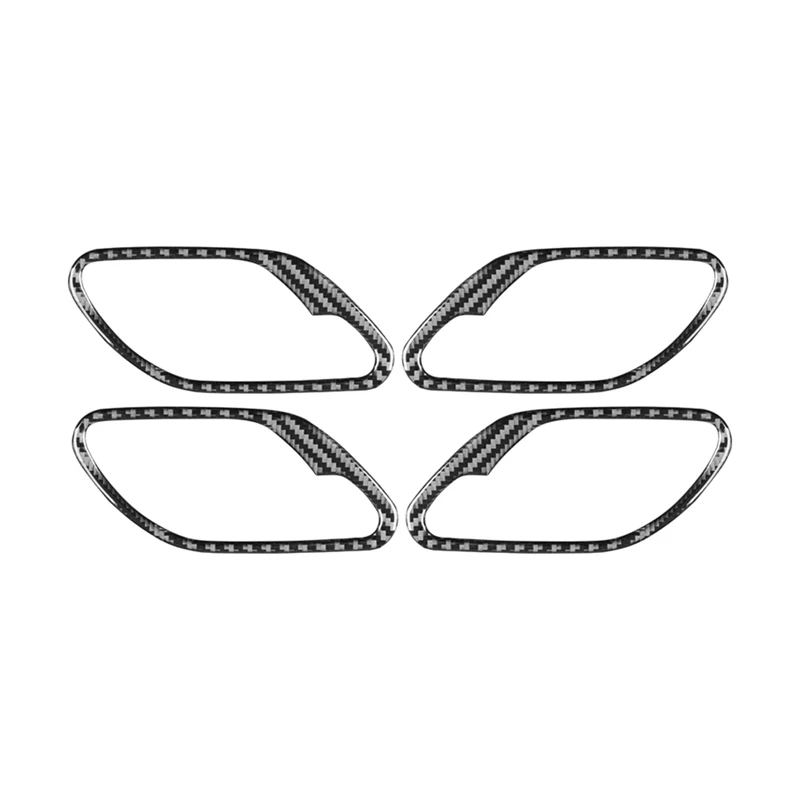 

Для BMW 5 серий E39 1998-2003 мягкая карбоновая ручка для внутренней двери автомобиля крышка рамы отделка внутренние запасные части Аксессуары