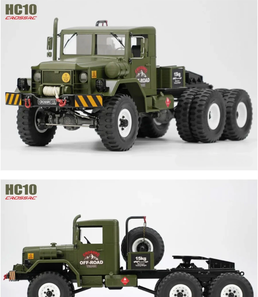 New Crossrc HC10 RC Remote Control Truck RTR 1/12 Rear Dual