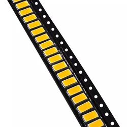 High - Lumen Bright White/Warm White SMD LED Diodes - 100 - 200pcs, 0.5W, 50 - 55lm, 6500K (Warm white - 100PCS)