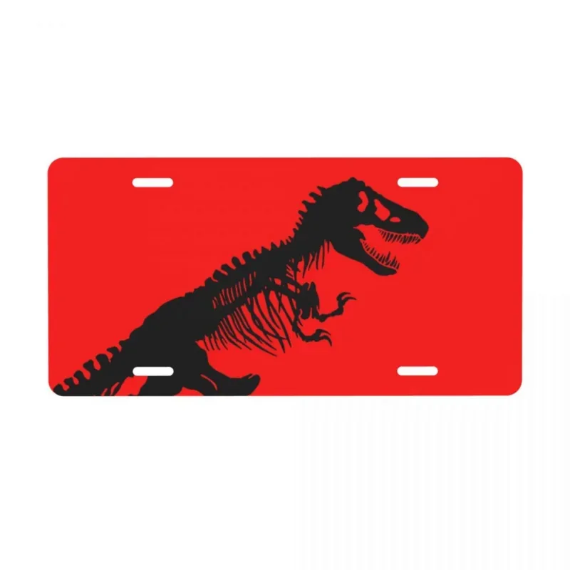 

Jurassic Park Dinosaur 6inX12in Car License Plate Decoration