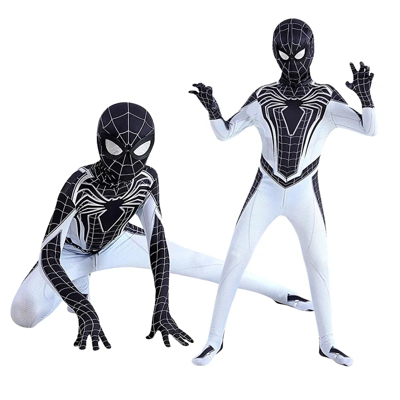 

Negative Zone Spiderman Costume Superhero Spider Man Cosplay Bodysuit for Kids Zentai Halloween Spider Man Cosplay Jumpsuit