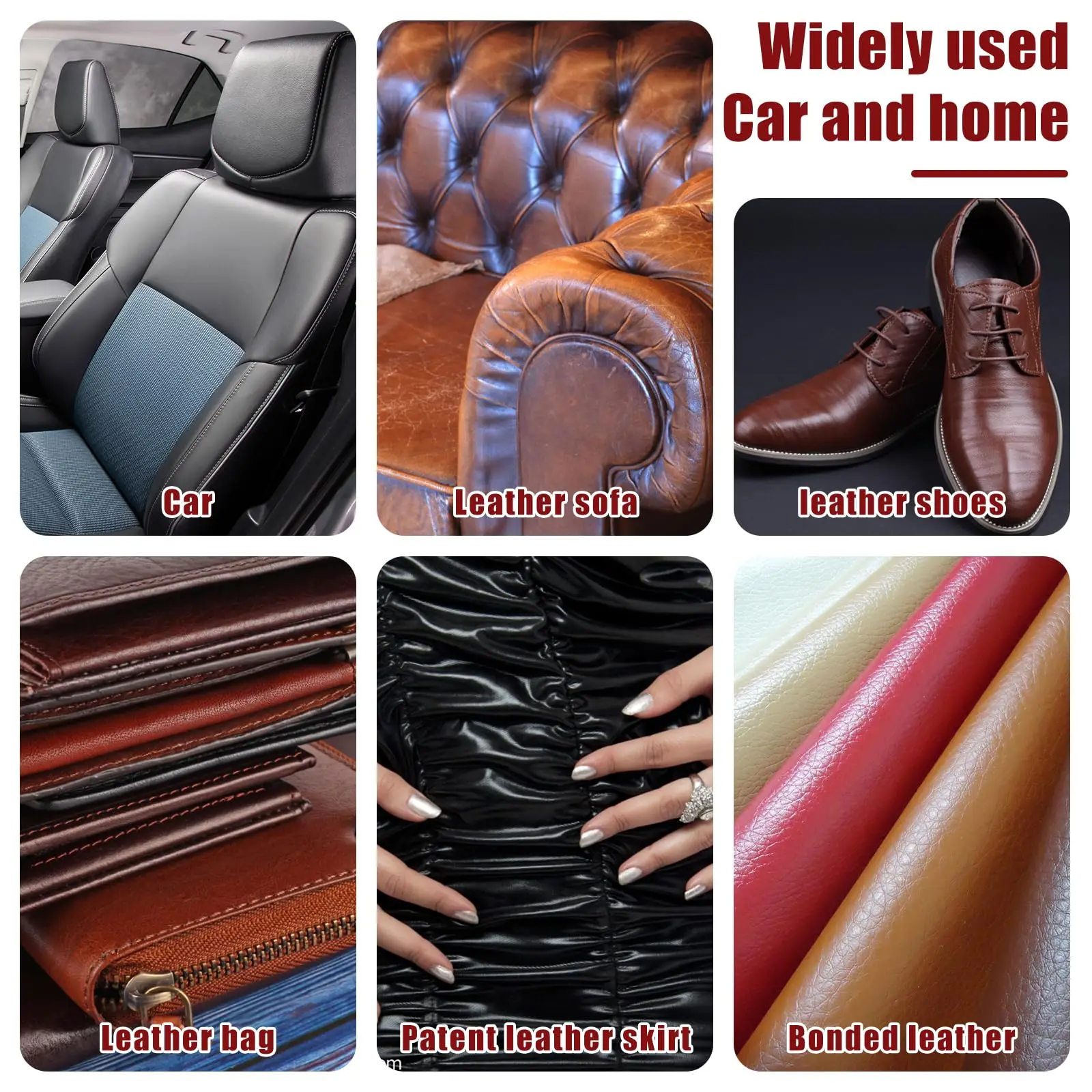 Leather Filler Paste Car Seat Scratch Crack Repair Leather Repair Agent Hole Filler Natural Flexible Paste