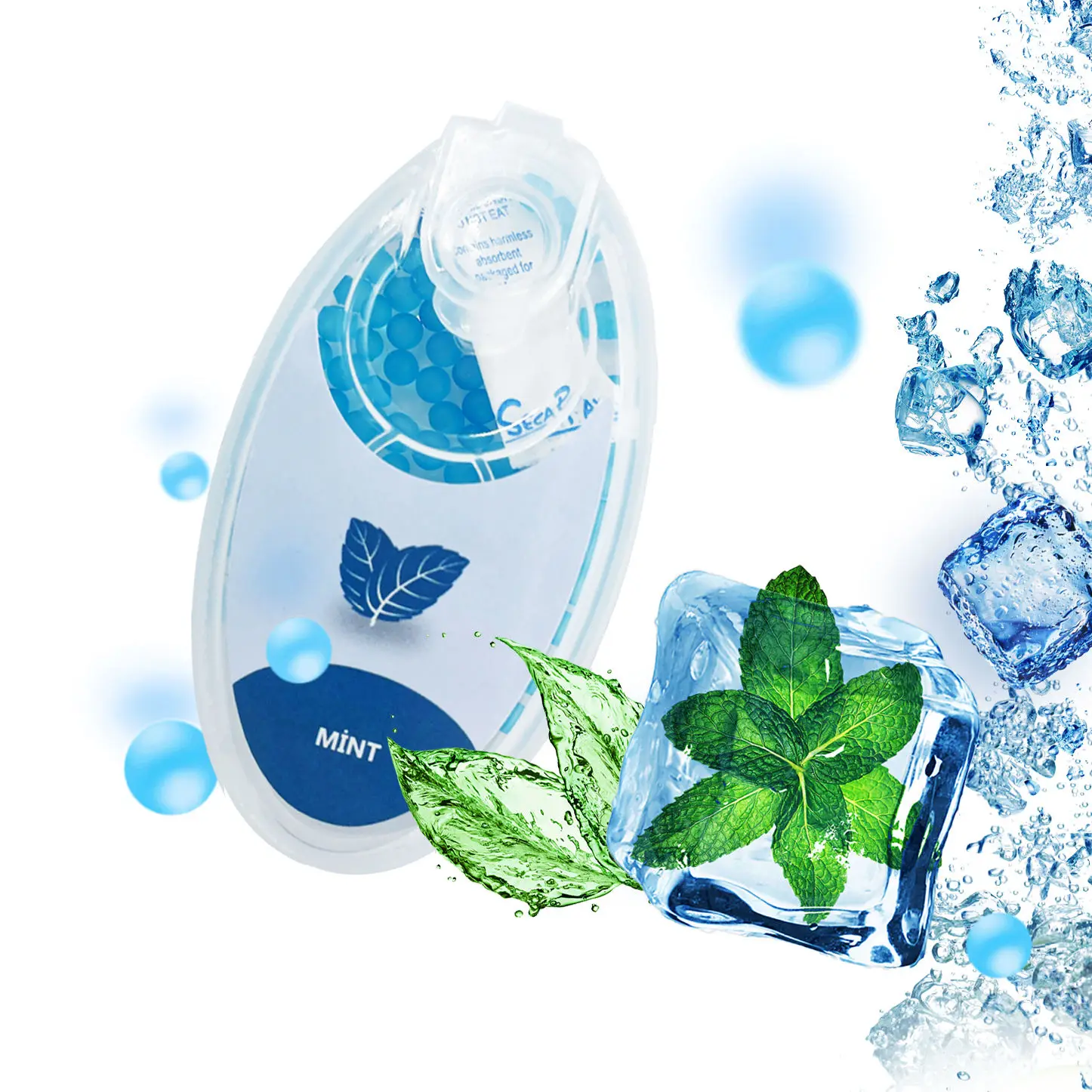 2.8mm Mint Menthol Burst Beads, Fresh Breath Aroma Capsules, Portable Fruit Flavor Long Lasting Taste Enhancer_voghion.com