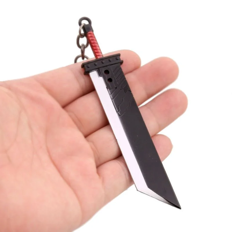 Final Fantasy Remake Sword Keychain Cloud Strife Buster Key