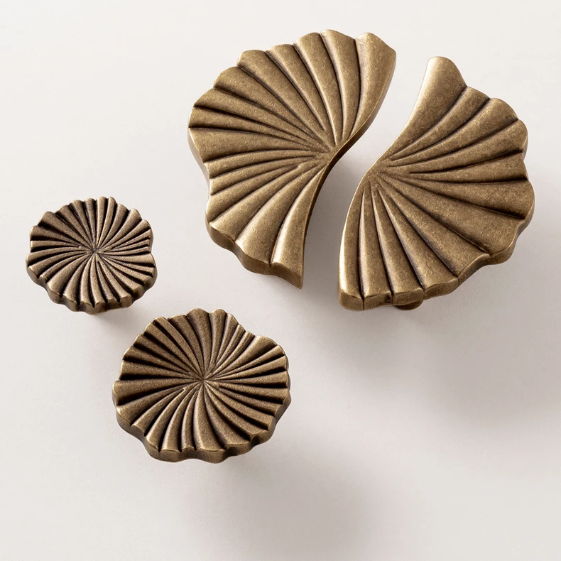 antique brass cup pull for furniture drawers