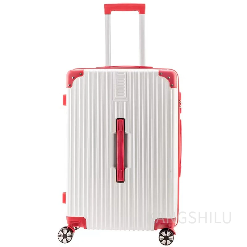 New Fashion Rolling Luggage Trolley Case 20 ''24' '26''28' Travel suitcase with wheels Carry-on Suitcase Large Size Luggage Zipp