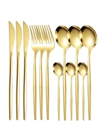 Juego de cubiertos finos de acero inoxidable 1