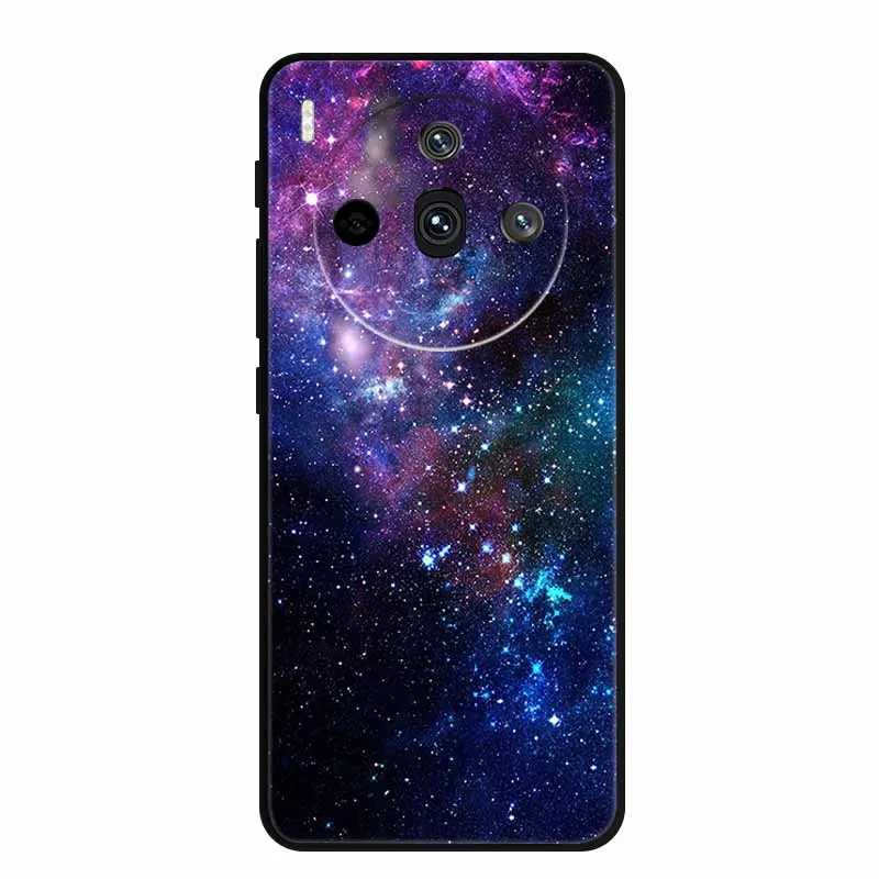 Sleek Black Silicone Fashion Phone Case – 6.78 Soft Back Cover