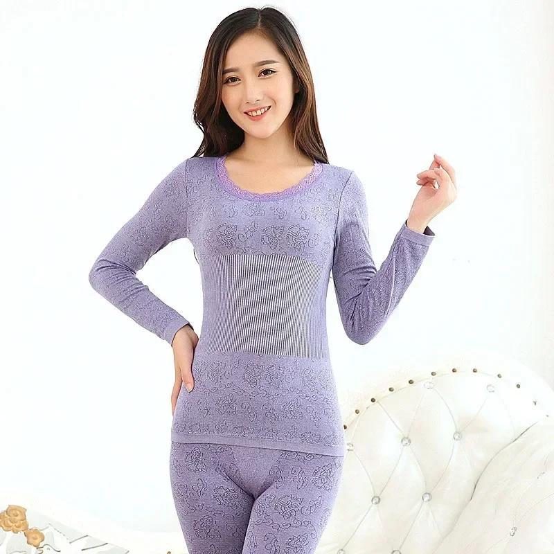 Thermal Underwear Sets Women Winter