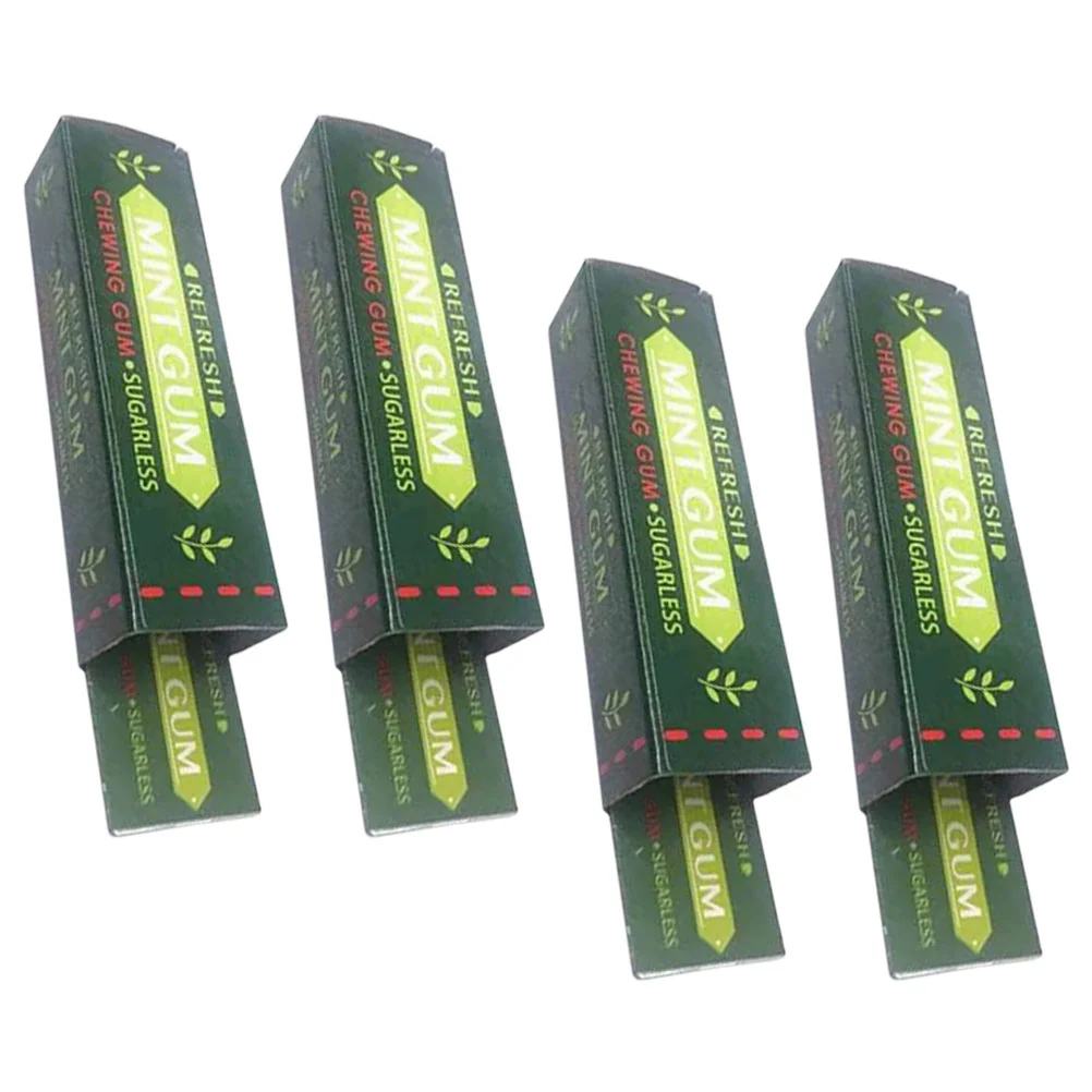 4 Pcs Simulation Gum Prank Toy Cockroach Props Trick Novelty Practical Fool S Day Chewing Gum Toy Scary Insect Model