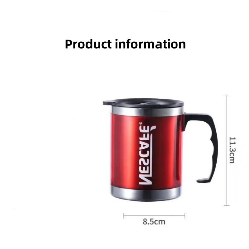 Stainless Steel Insulated Travel Mug Coffee Tea Flask