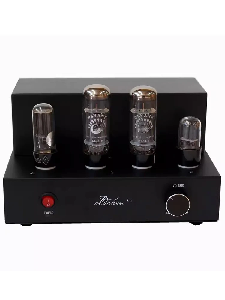 Oldchen-Tube hifiパワーアンプ、EL34-B、純粋なクラスA、手作り