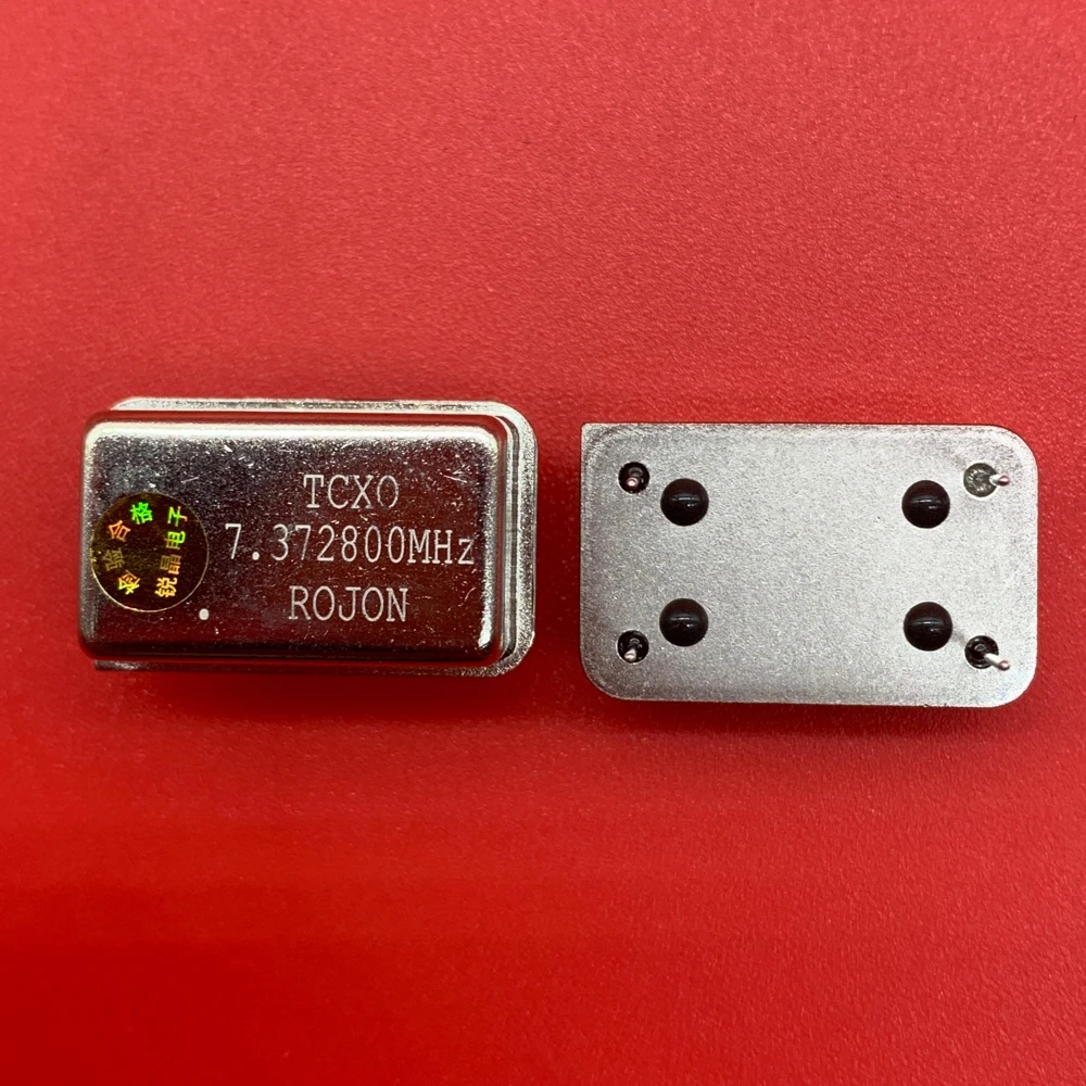 1PCS/ 7.3728MHz high precision temperature compensated crystal oscillator TCXO 0.1ppm high stable clock