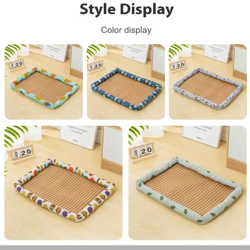 Cool Summer Pet Mat For Dogs And Cats Waterproof Cooling Bed_voghion.com