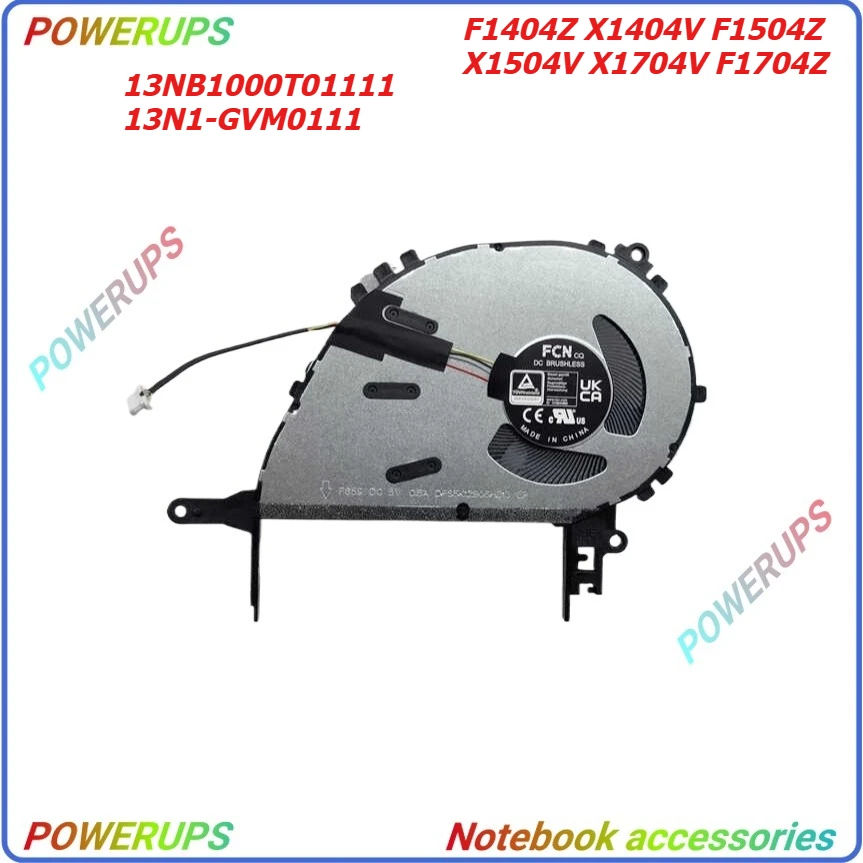 Ventilo CPU X1404VA X1504ZA X1704ZA Ventilateur De Refroidissement CPU Pour Asus VivoBook X1404VA, X1504VA, X1704VA - Pièce De Rechange - Garantie 6 Mois Refroidissement Asus X1404ZA X1504ZA