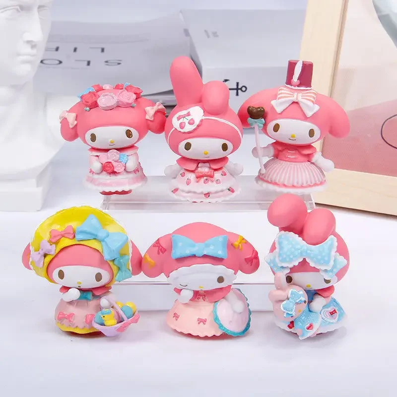

Complete set My melody Creative cute two-dimensional pink girl heart room decorations children's toys birthday gift