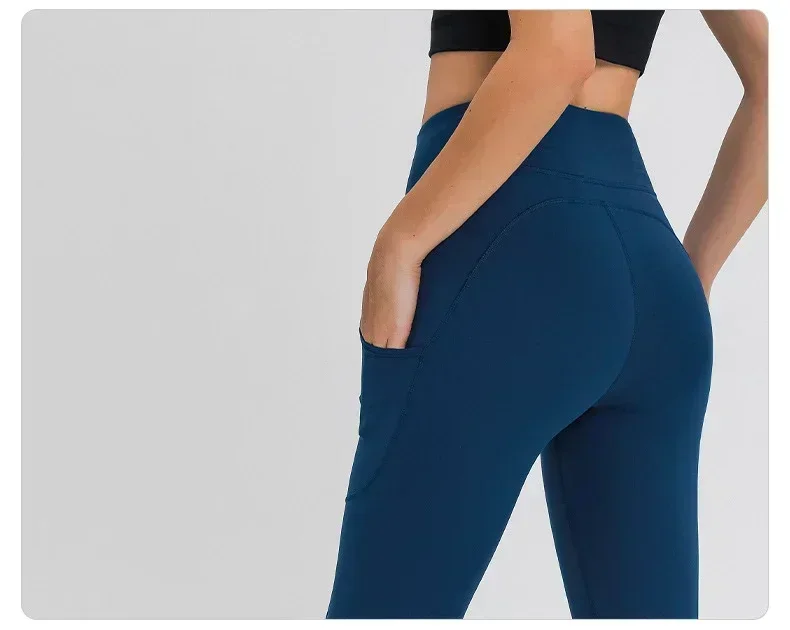 Lemon Yoga Pants Invigorate Women Sport High Waist Leggings 25