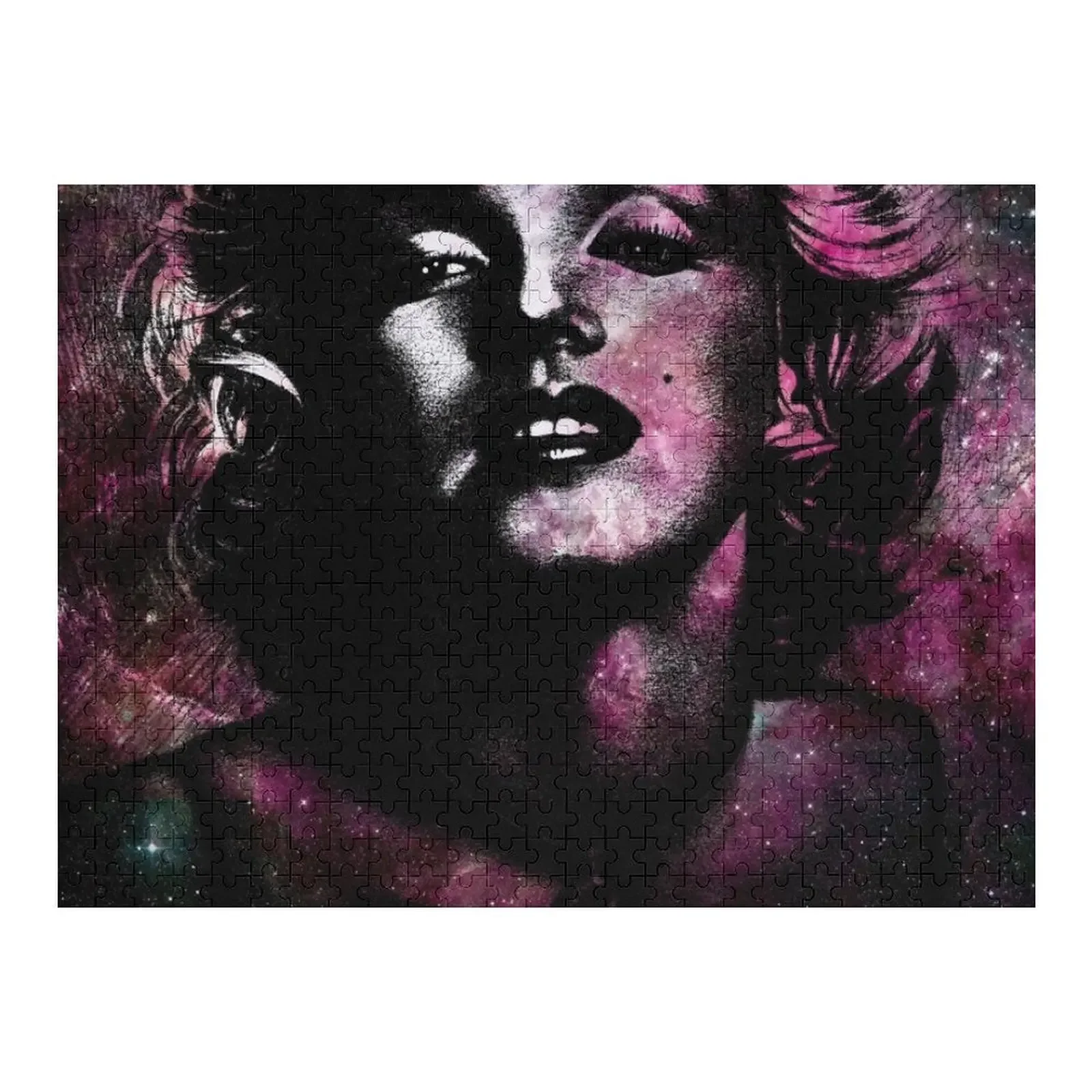 Cosmic Monroe Jigsaw Puzzle Personalized Photo Gift Toddler Toys Iq Personalized Toys Puzzle