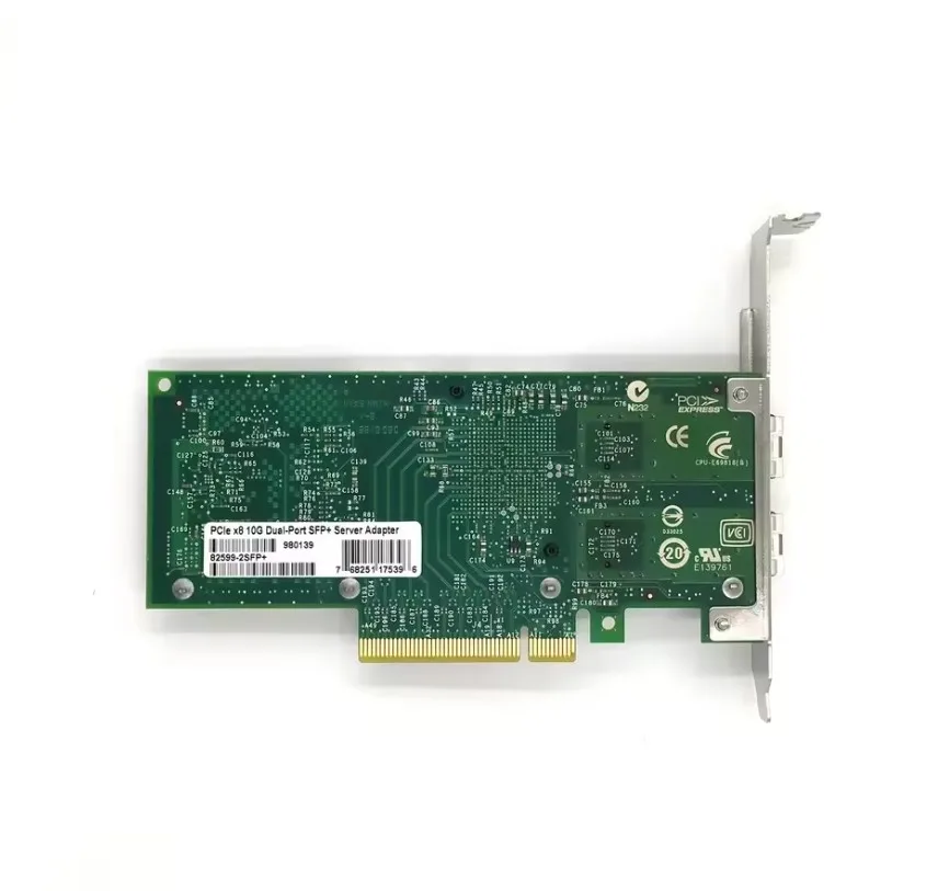 X520-DA2 듀얼 포트 PCI-E 10Gbps E10G42BTDA 이더넷 서버 어댑터