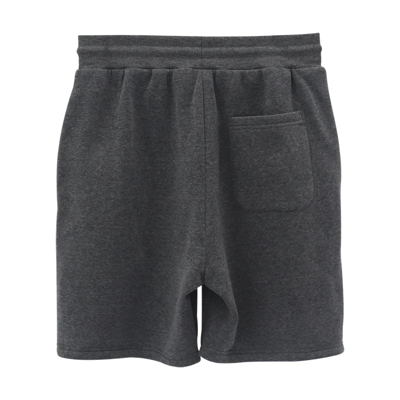 Spring summer men's leisure sports loose solid color draw rope skin straight leg quarter pants