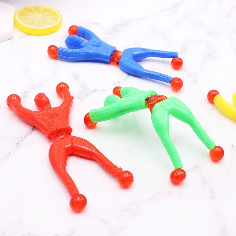 Wall Climber Men&rsquo;s Children&rsquo;s Party Toys Sticky Spiders Climbers 10pcs