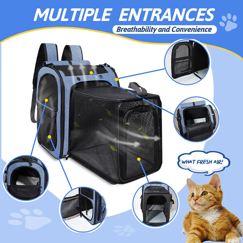 Expandable Pet Carrier Backpack 3
