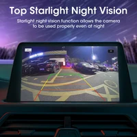 AHD 1080P caméra de recul de voiture Vision nocturne recul Parking automatique IP68 étanche CCD moniteur de sauvegarde automatique Image HD 170 degrés 4