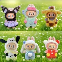 Labubu Doll Clothes Anime Sanrio Kuromi Hangyodon Cosplay Doll Jumpsuit Outfit for Labubu V1 V2 V3 Dolls Clothing Accessories 1
