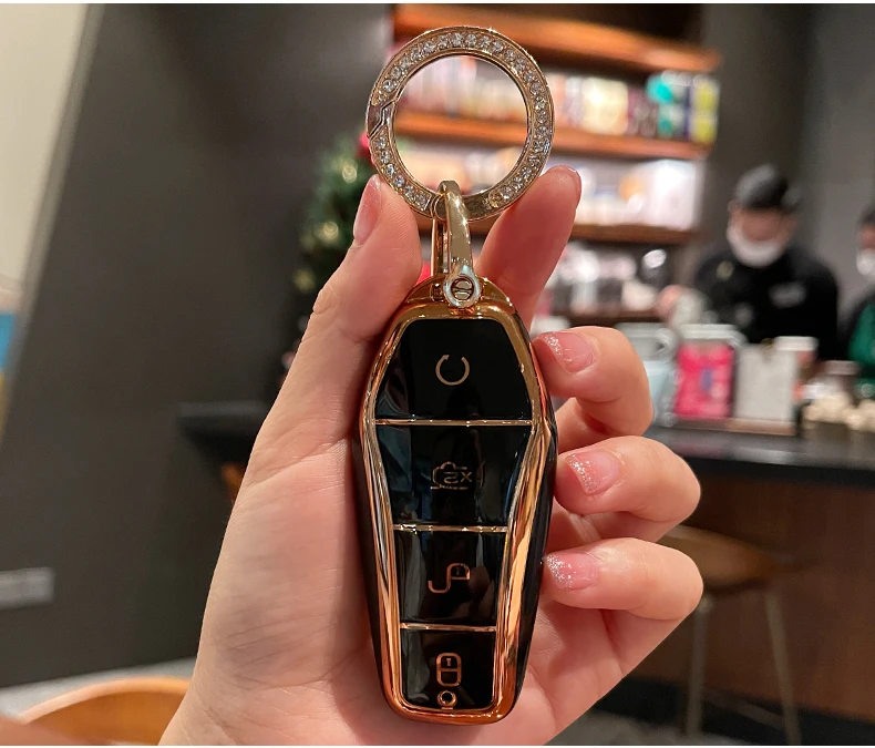 Cover Chiave/telecomando per BYD Song PRO Tang DMSong PLUSDMI Han EV - S05a2aefedcc4431daf593abb50284268C