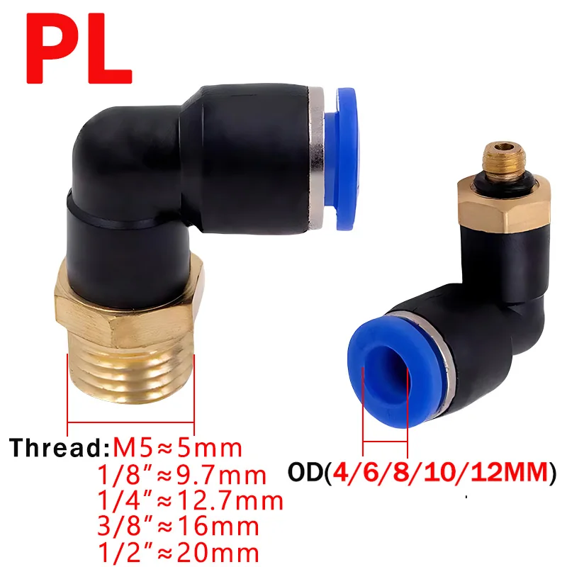PCF PL SL PB   , Ǫ  ȣ Ʃ,  ũ 1/8 ġ, 1/4 ġ, 3/8 ġ, 1/2 ġ, OD 4 6 8 10 12mm, PC 20/50 