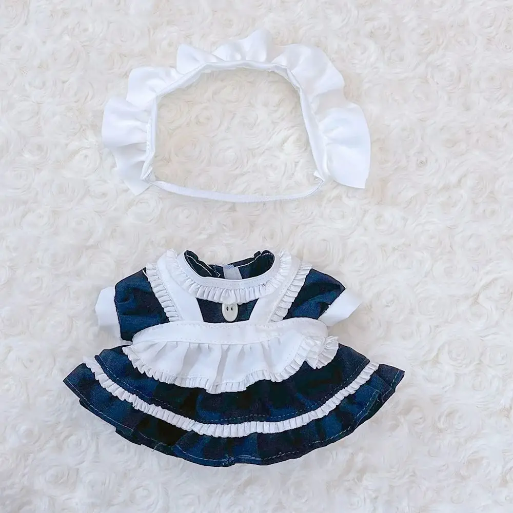 20cm Puppe Kleidung Anzug niedlichen Mädchen Rock Spitze Lolita Prinzessin Kleid Freizeit kleidung für Idol Puppen Zubehör Plüschtiere – Detail 14