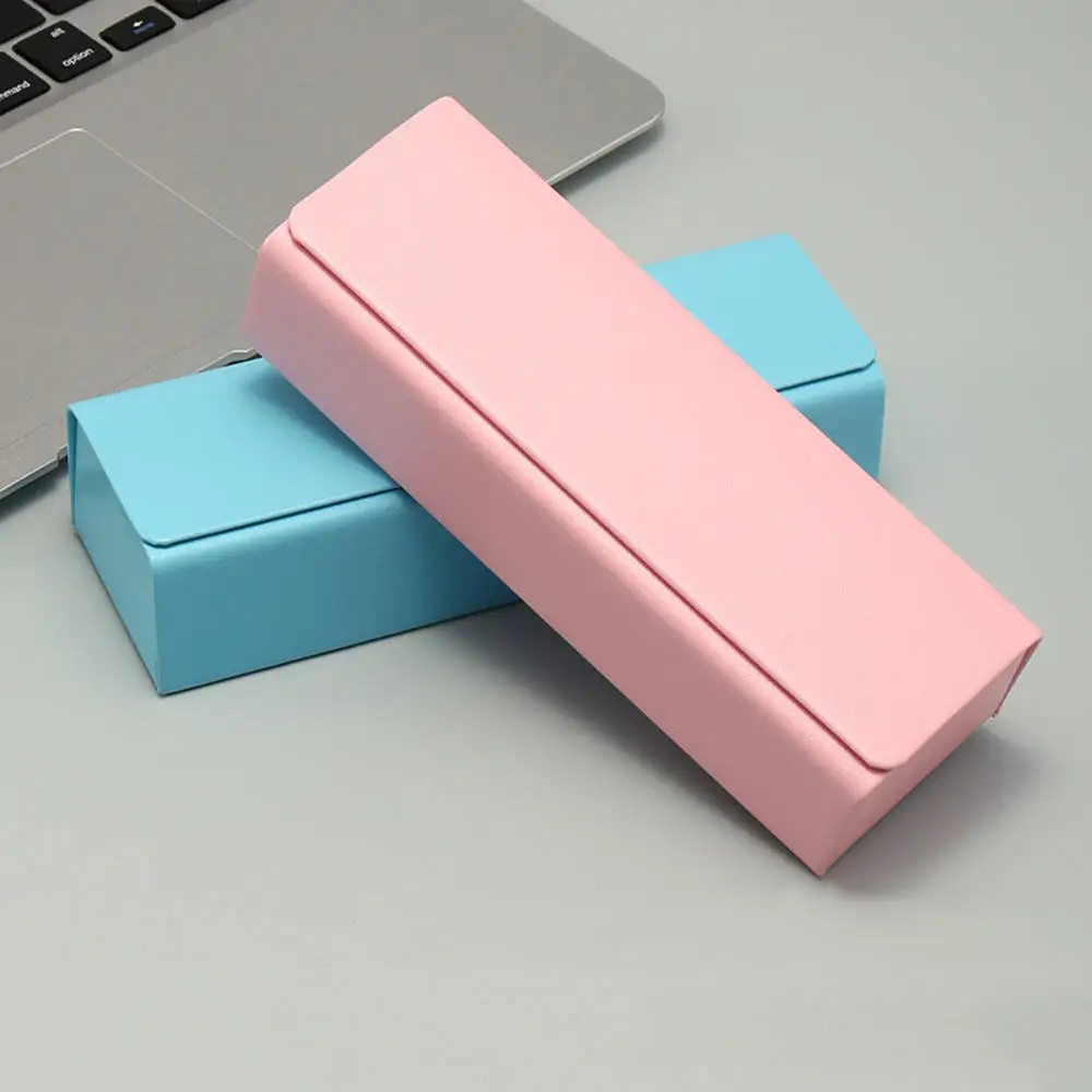 

Leather Texture Glasses Box Anti-pressure Sturdy Glasses Case For Glasses Storage