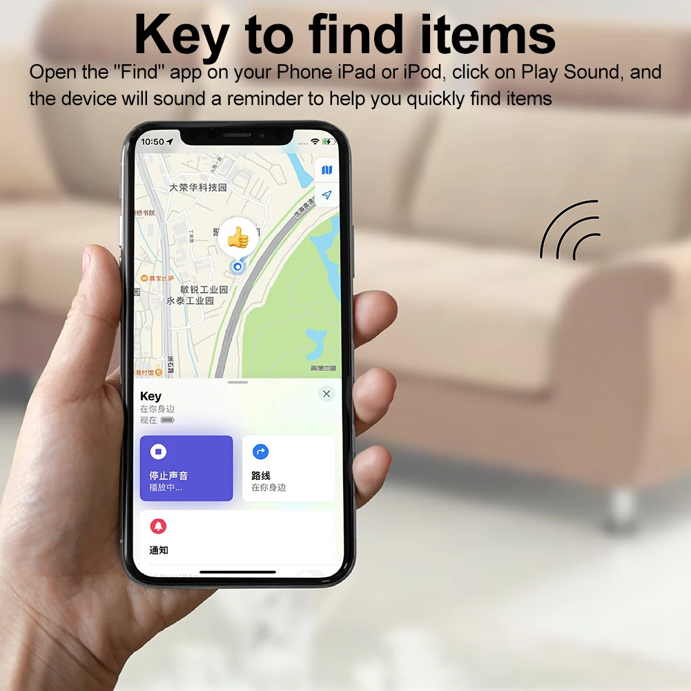 스마트 GPS 추적기 미니 추적 장치, 애플 파인드 마이 앱, Bluetooth-Compatible5.1 분실 추적기, 노인 애완 동물 키즈 키