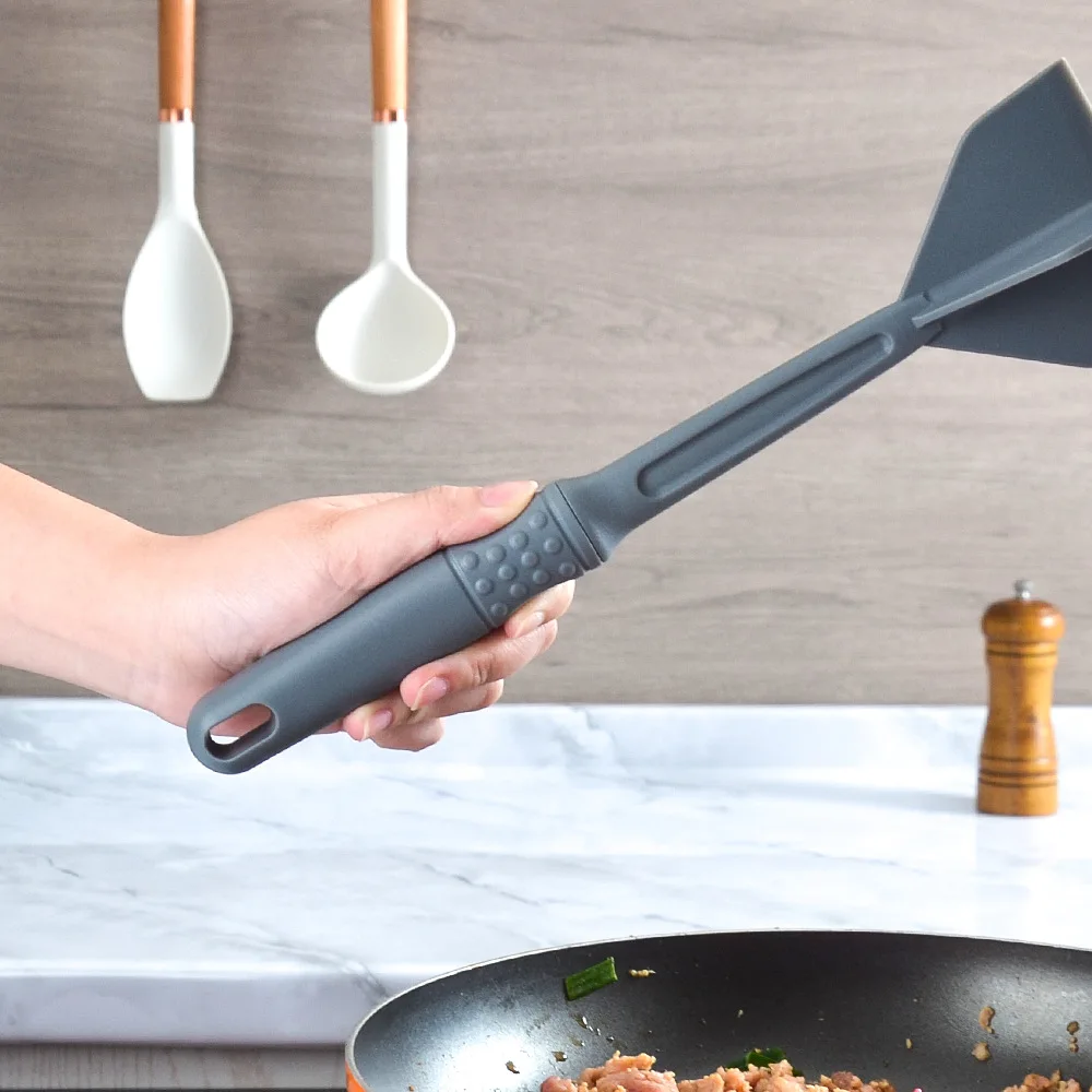 Kitchen Meat Chopper Ground Beef Masher Utensil Heat Resistant Non-Stick Hamburger Potato Masher Tool